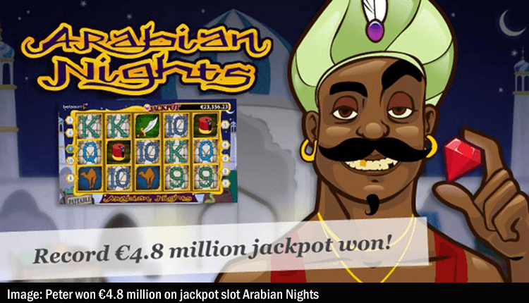 arabian night jackpot slot