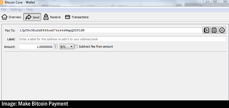 make bitcoin deposit in a casino