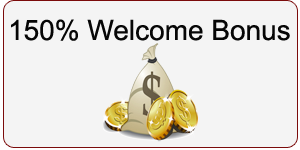 150% welcome bonus